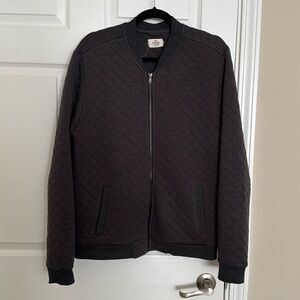 Marine Layer Quilted Bomber Jacket - Size L